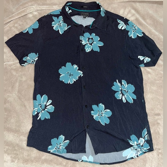 Guess Other - Guess Mens Escot Floral Shirt